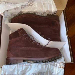 Limited release matron suede timberlands